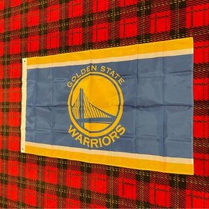 Brand new Golden State Warriors banner flag